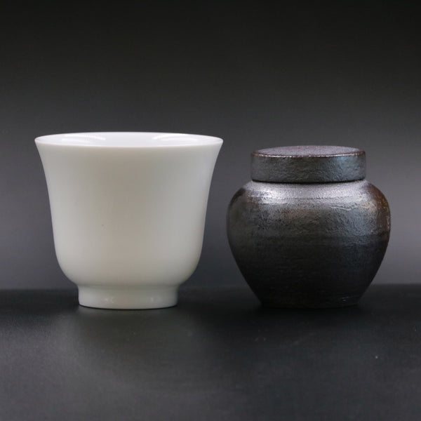 Wood-Fired Tea Caddy (Small)