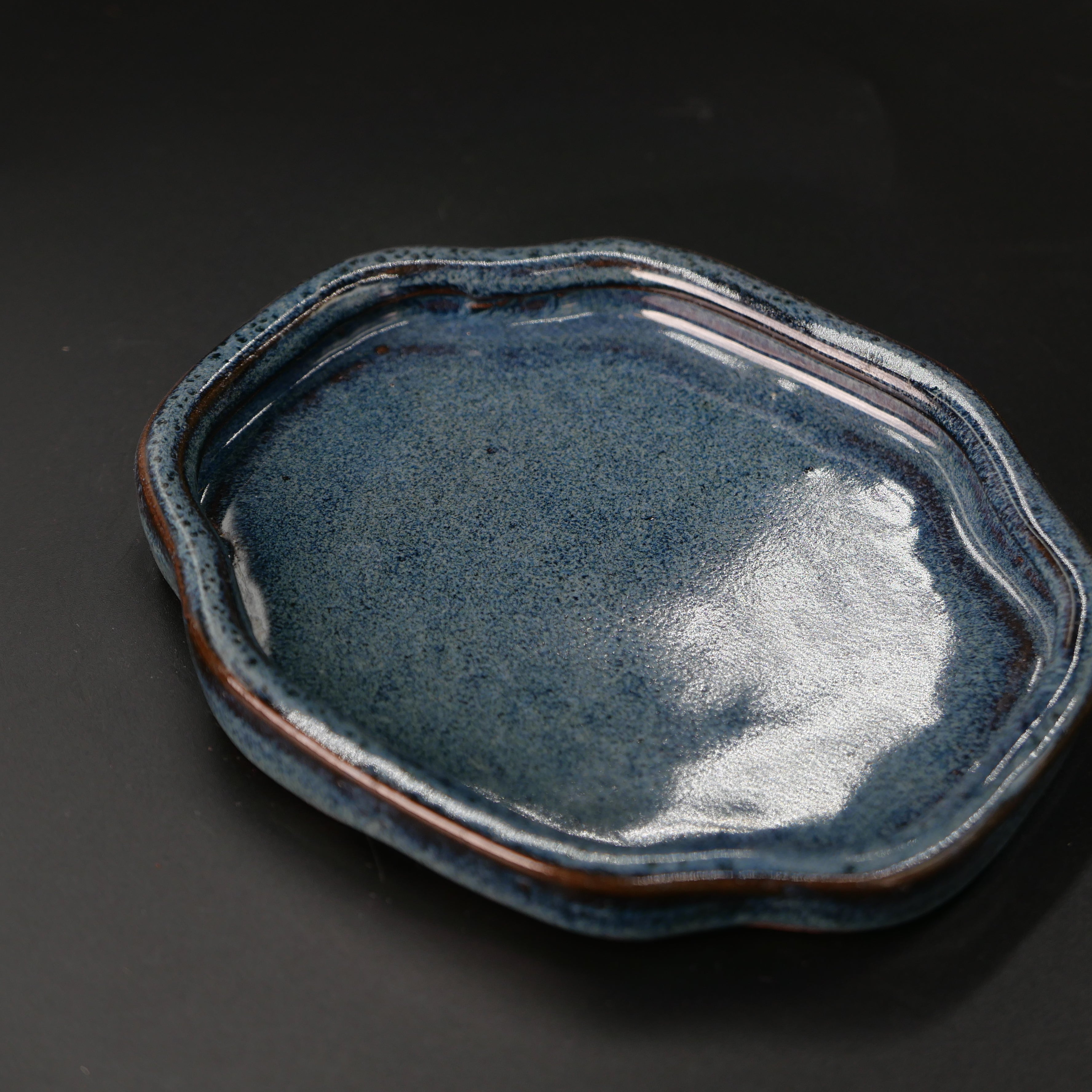 Begonia Lake · Jun-Glaze Tea Tray Secondary image