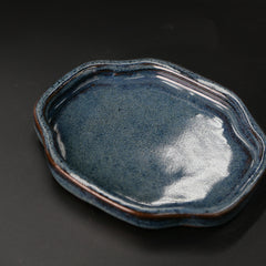 Begonia Lake · Jun-Glaze Tea Tray